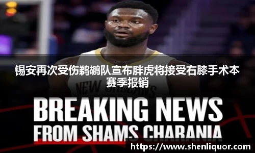 锡安再次受伤鹈鹕队宣布胖虎将接受右膝手术本赛季报销