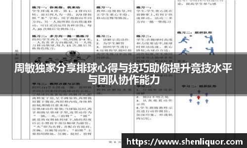 周敏独家分享排球心得与技巧助你提升竞技水平与团队协作能力